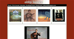 Desktop Screenshot of abbylappen.com