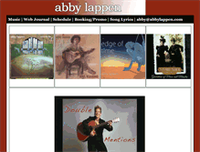 Tablet Screenshot of abbylappen.com